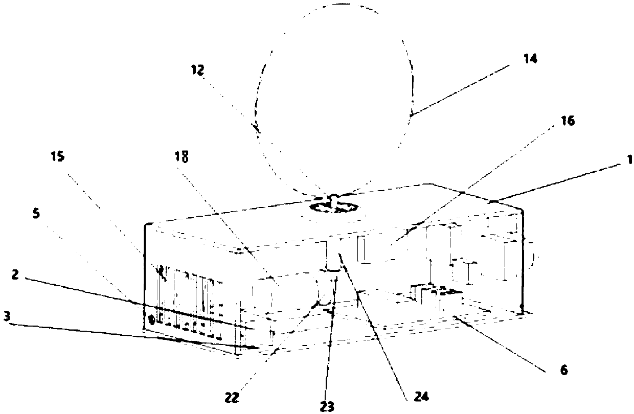 Teaching device based on resonance device in electromagnetic coupling transmission, and experiment method