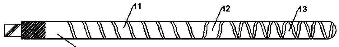 Screw for extruder, and extruder