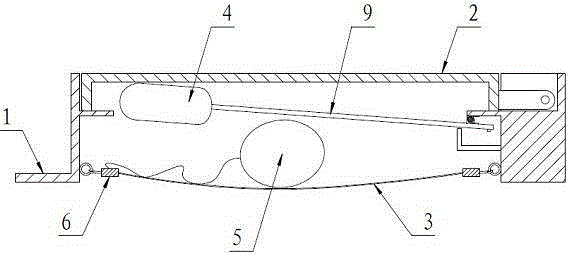 Manhole cover with opening protection and warning function