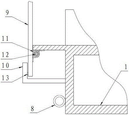 Manhole cover with opening protection and warning function