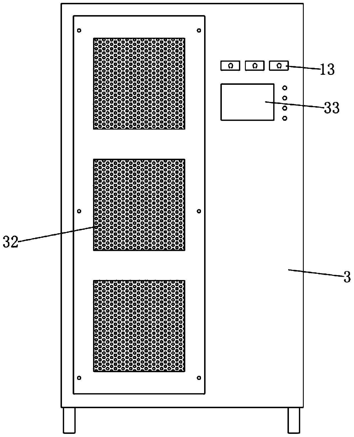 Programmable slide rheostat based on stepping motor PLC intelligent control and application method thereof