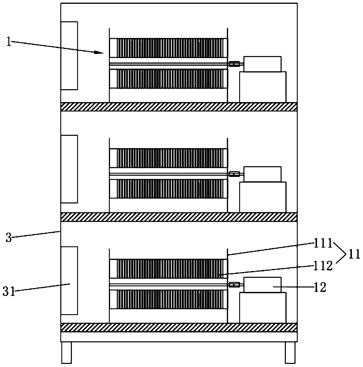 Programmable slide rheostat based on stepping motor PLC intelligent control and application method thereof