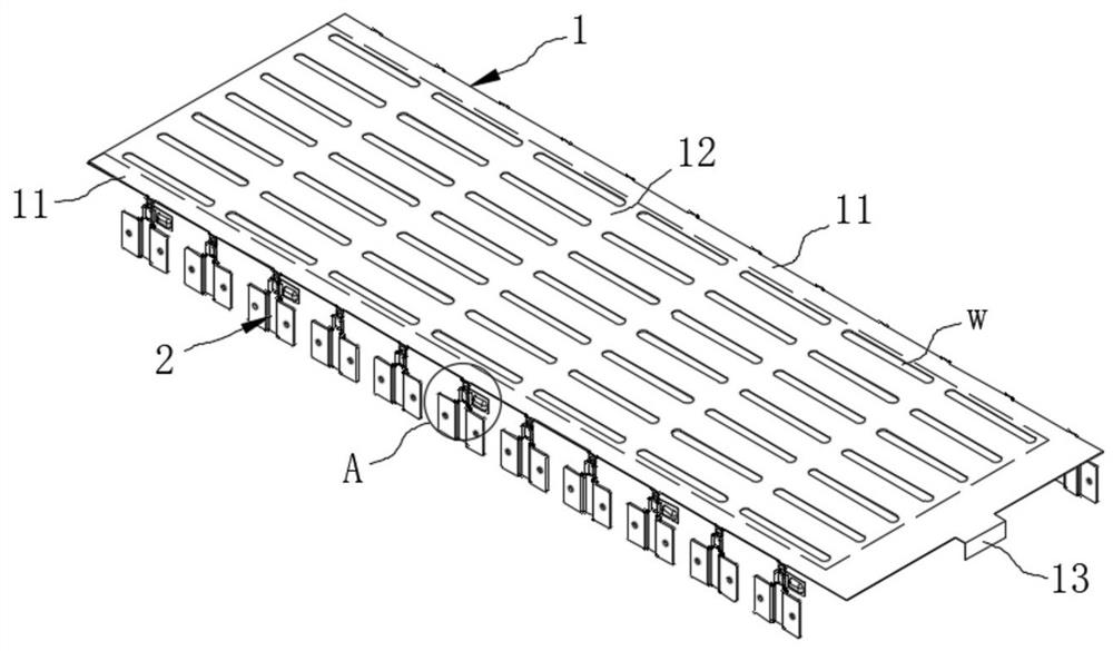 Battery module heating collection device, battery module and vehicle