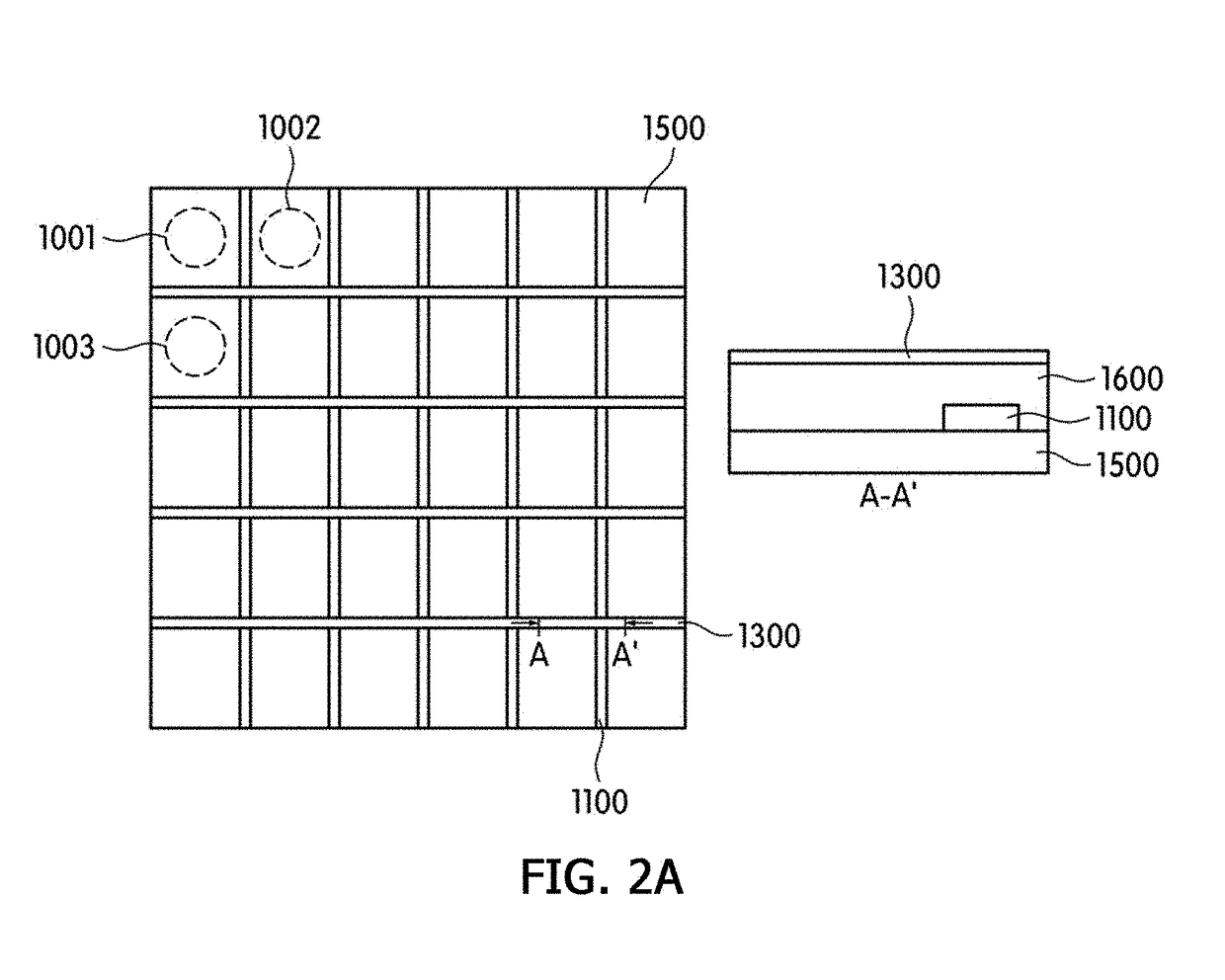 Full-color light emitting diode display having improved luminance and method of manufacturing the same