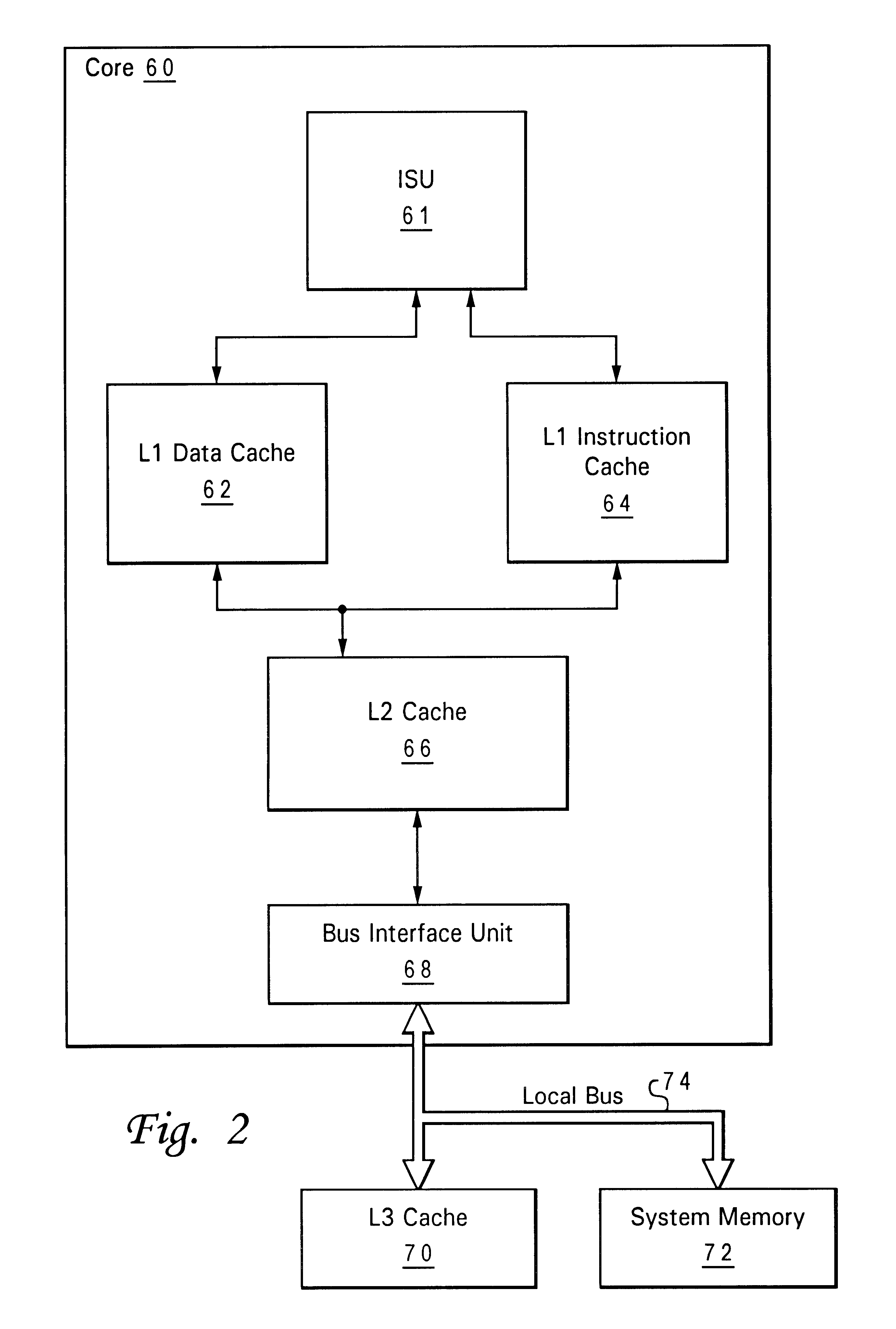 Method and system for bypassing cache levels when casting out from an upper level cache