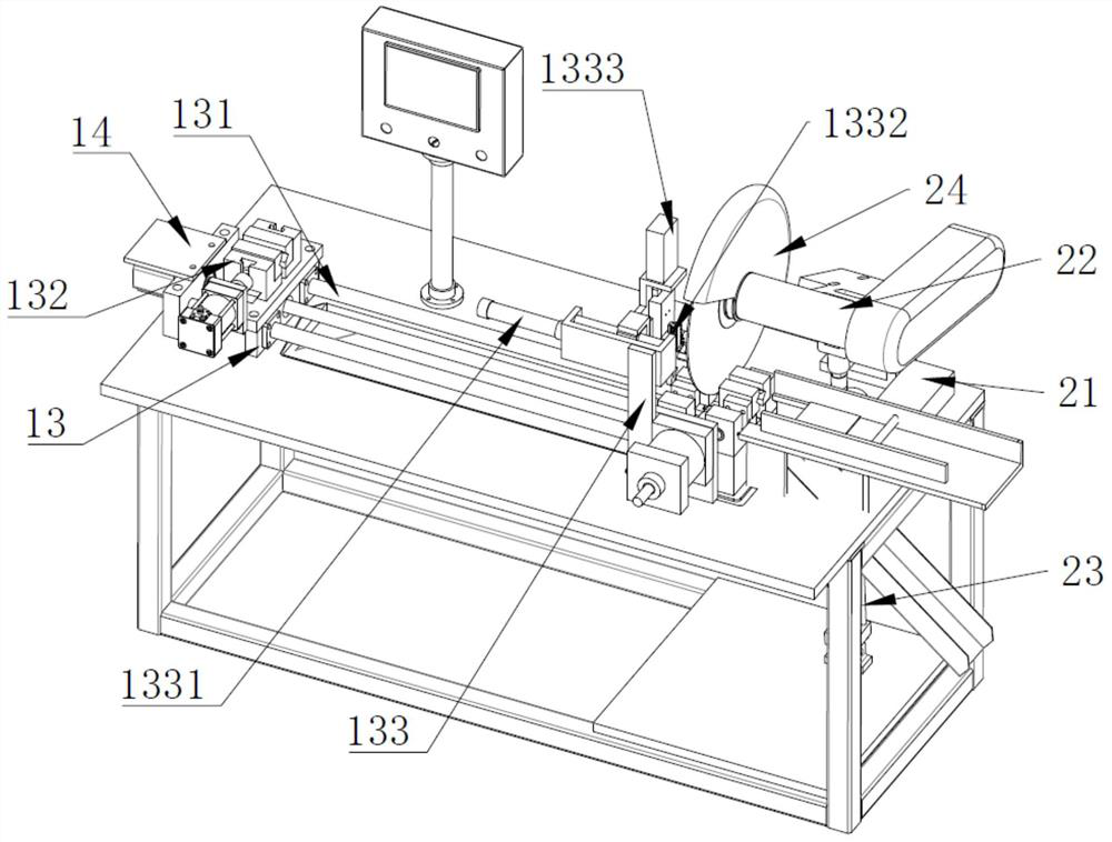 Automatic forming device and process for direct-drive motor shell