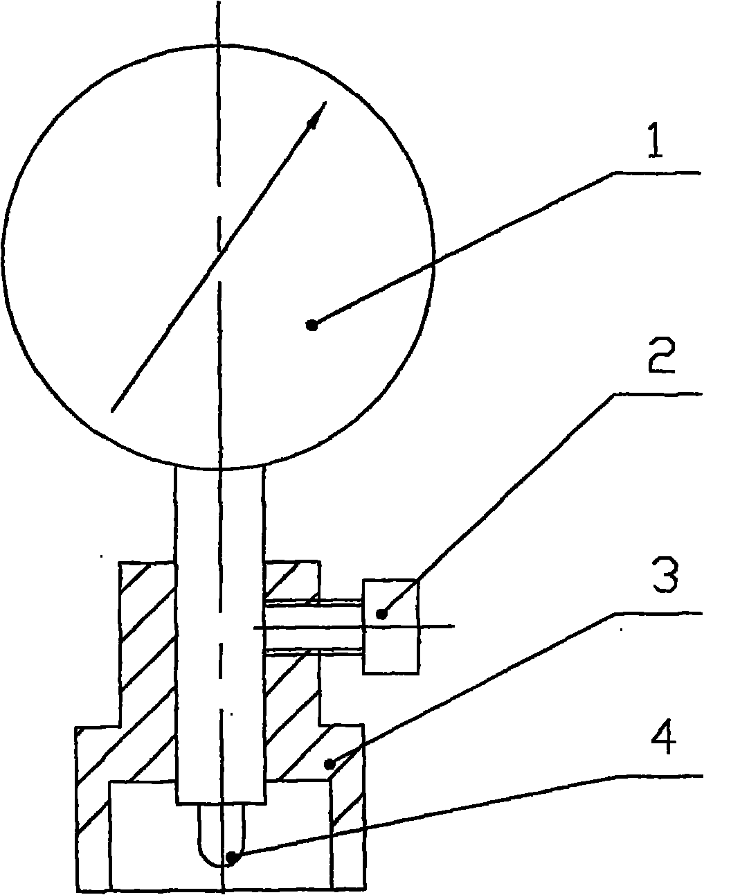 Method for measuring rough machining curvature radius of sapphire concave and convex lenses