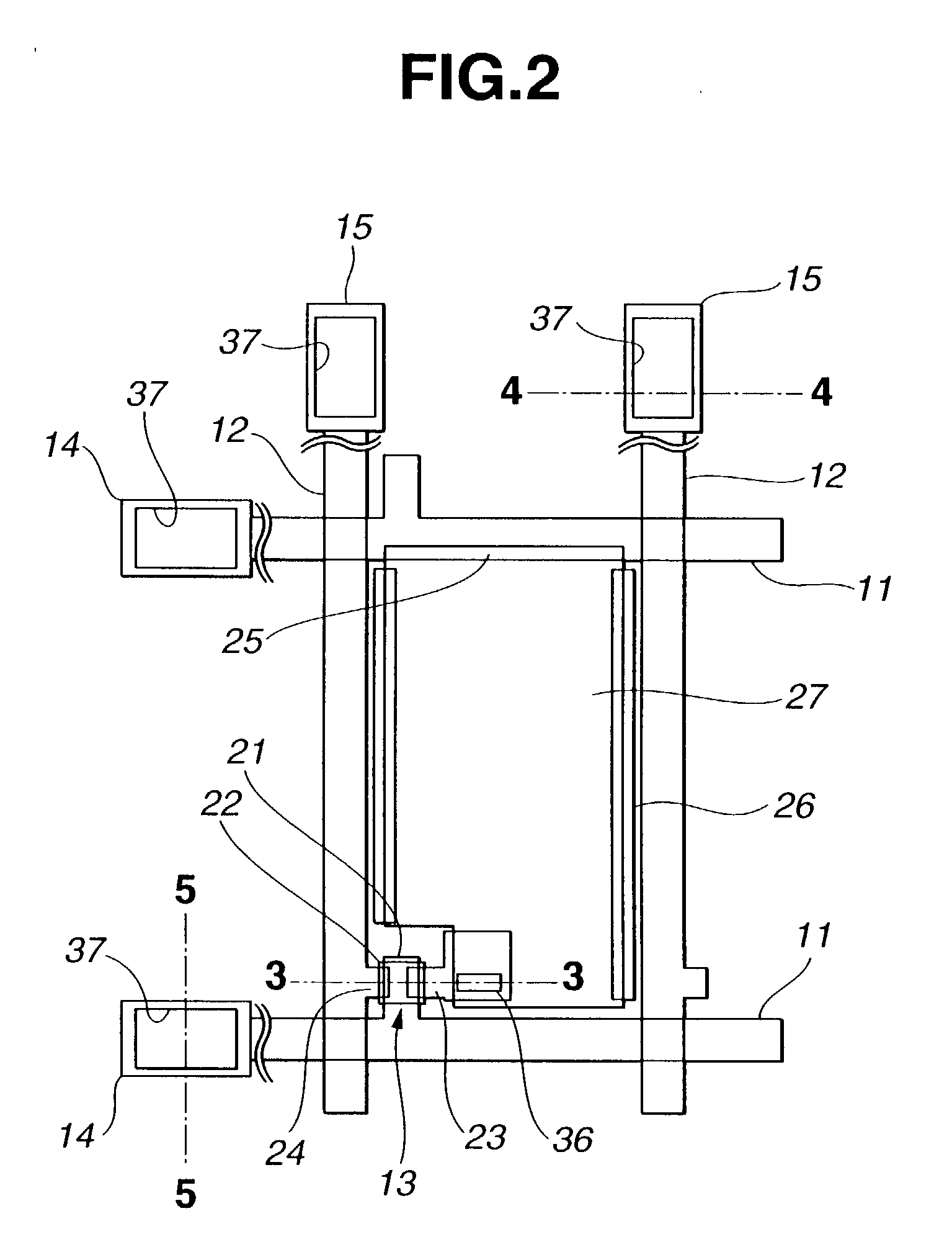 Active matrix substrate for liquid crystal display and its fabrication
