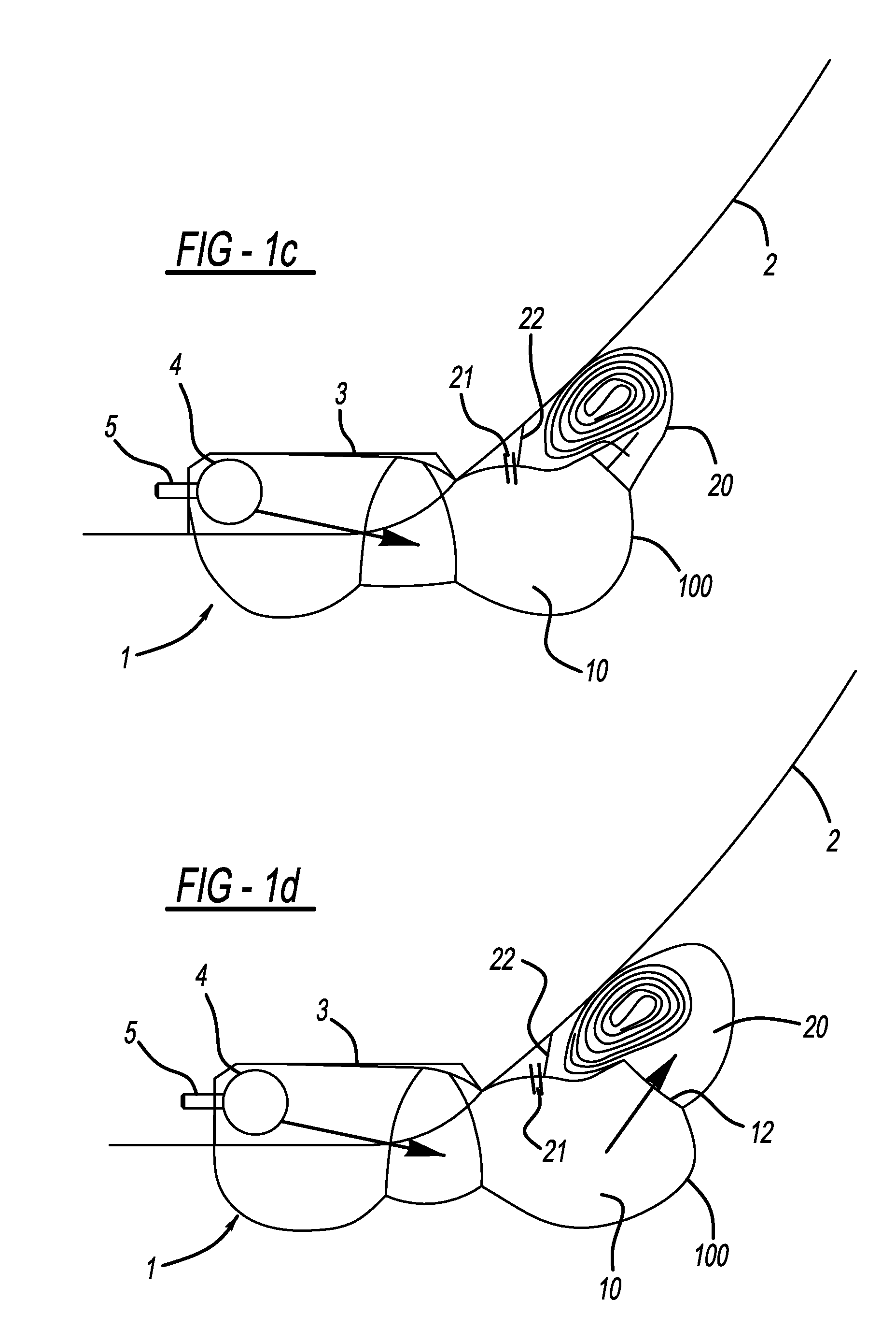 Apparatus for protecting the knee region of a vehicle occupant