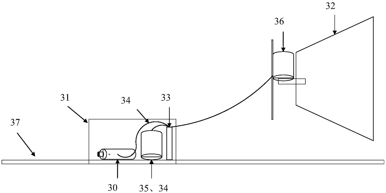 Mobile terminal remote control intelligent flight system based on inflator and bluetooth technology