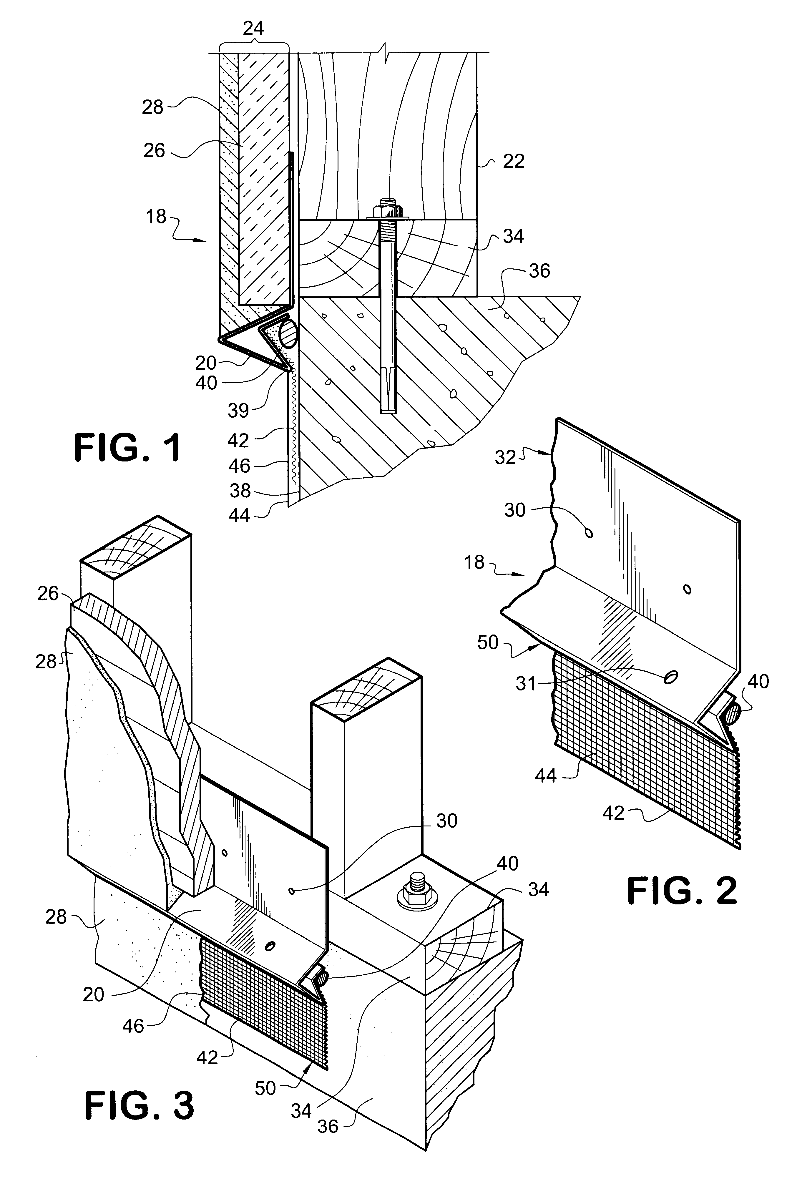 Exterior wall sealing system