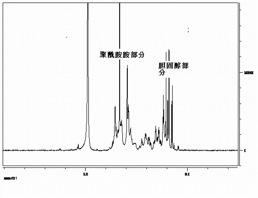 Cholesterol-modified biodegradable polycation carrier as well as preparation method and application thereof