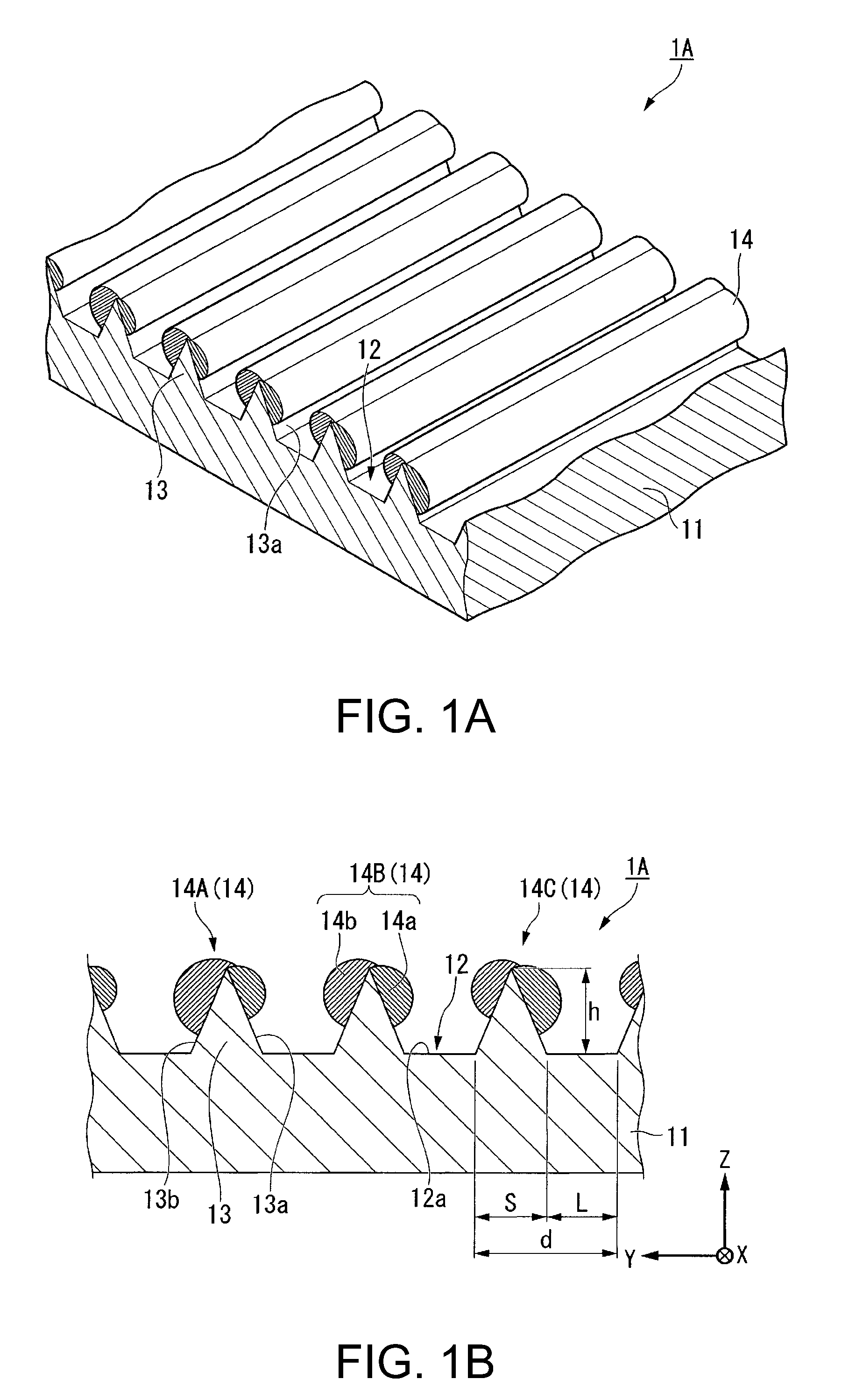 Polarizing element and method for manufacturing the same, projection type display, liquid crystal device, and electronic apparatus
