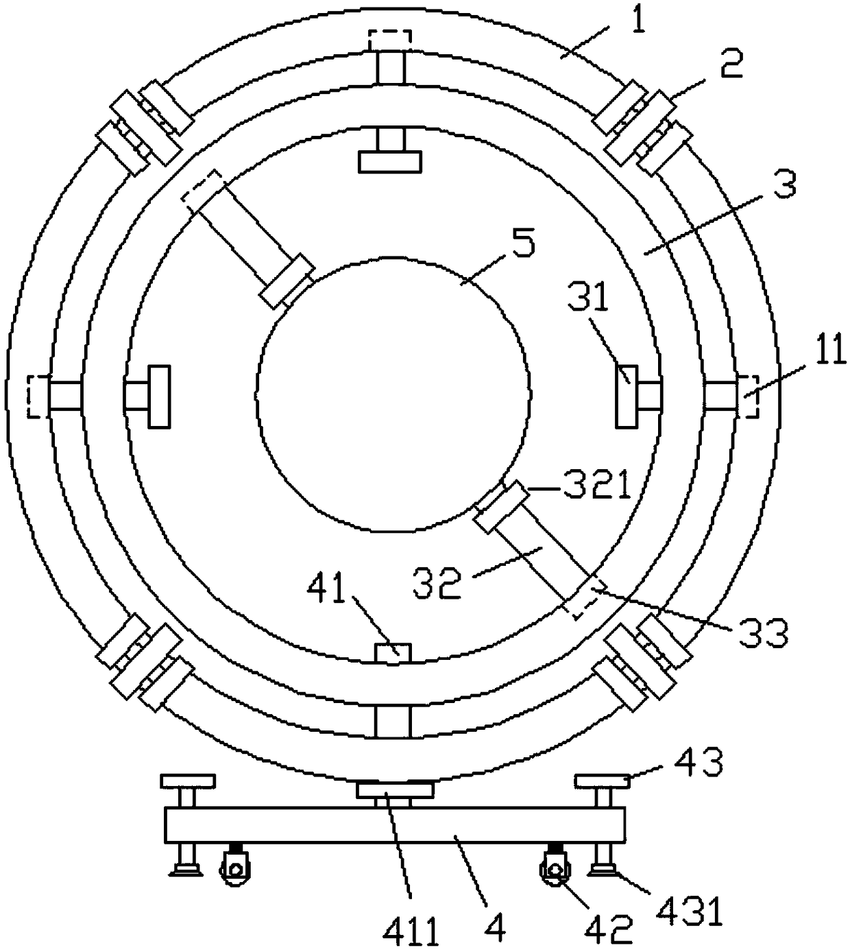 Annular toy for children