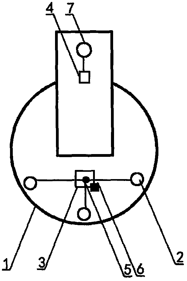 Screw fixing assisting device for bench screw