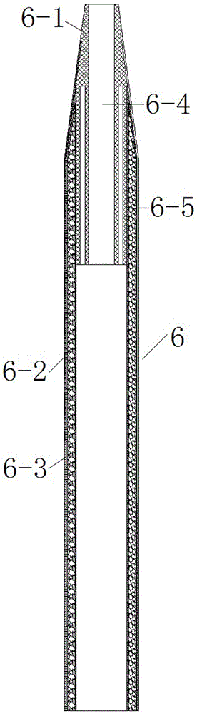 Battledore handle and manufacturing method thereof