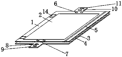 Aluminum alloy profile for military ship processing