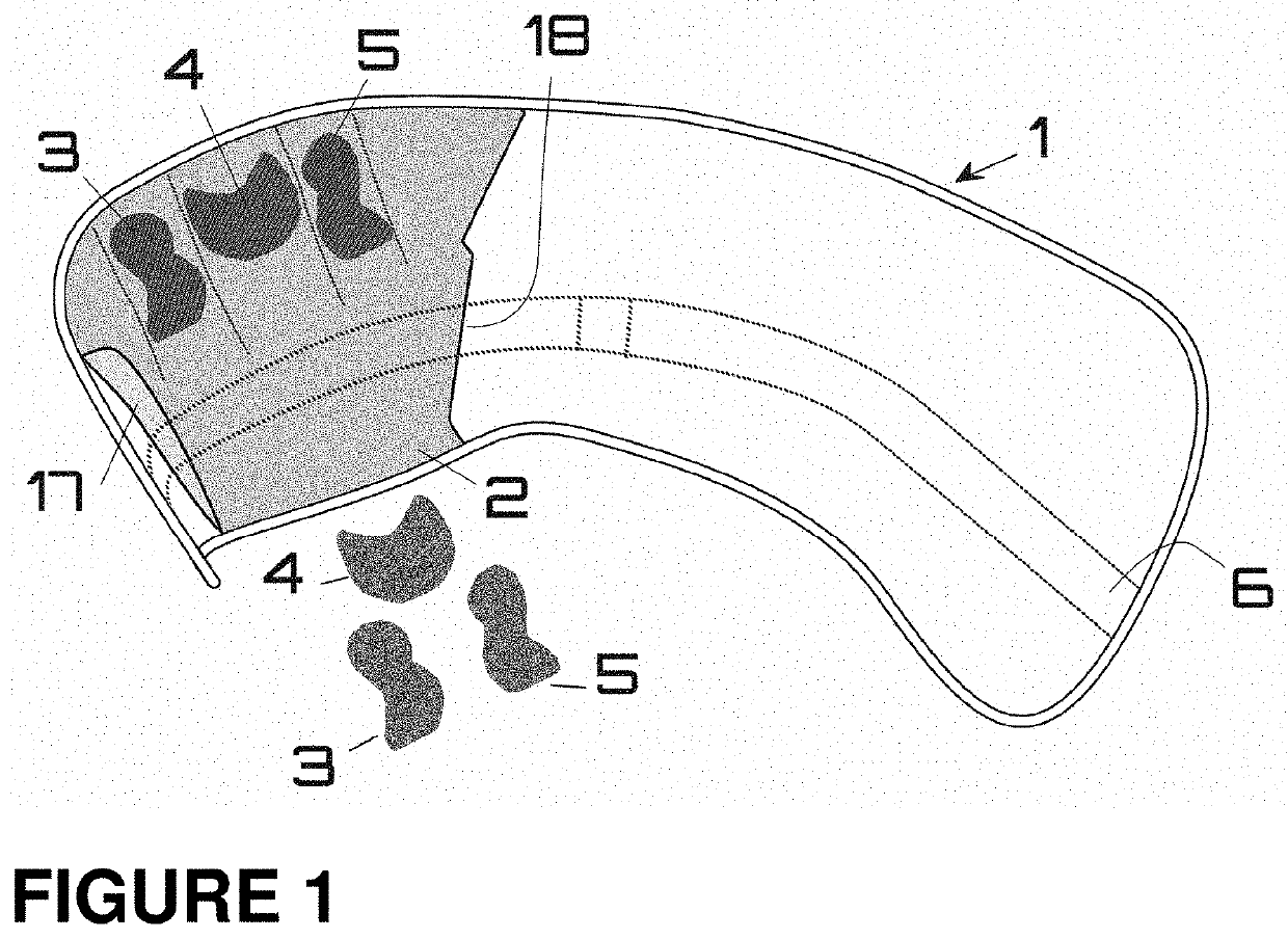 Dynamic Accessory for the Protection and Bracing of the Tibial Plateau, Kneecap and Knee