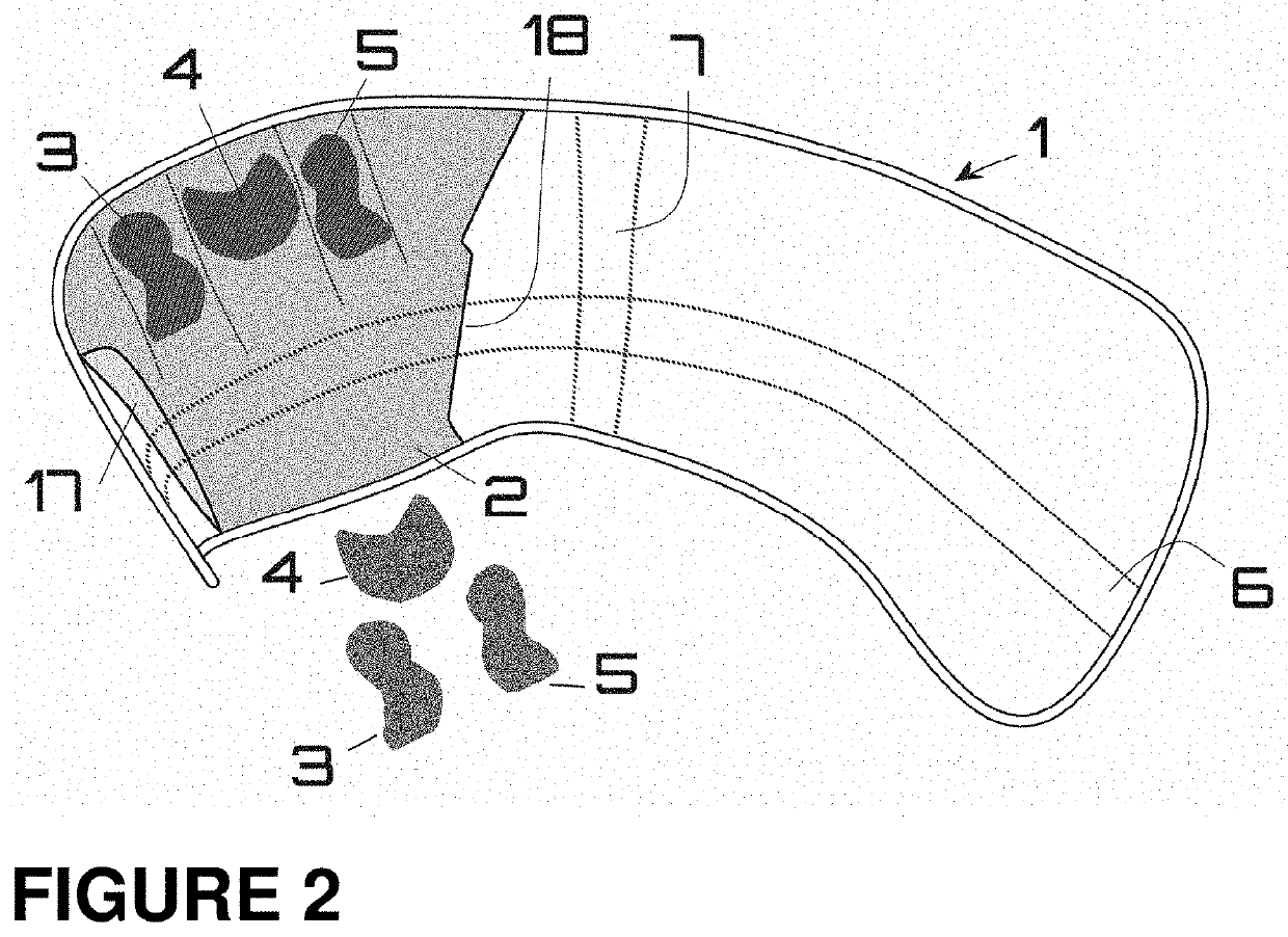 Dynamic Accessory for the Protection and Bracing of the Tibial Plateau, Kneecap and Knee