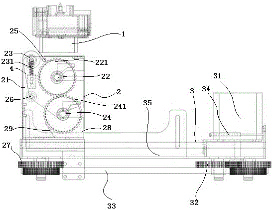 Nozzle wiping mechanism and ink-jet printer