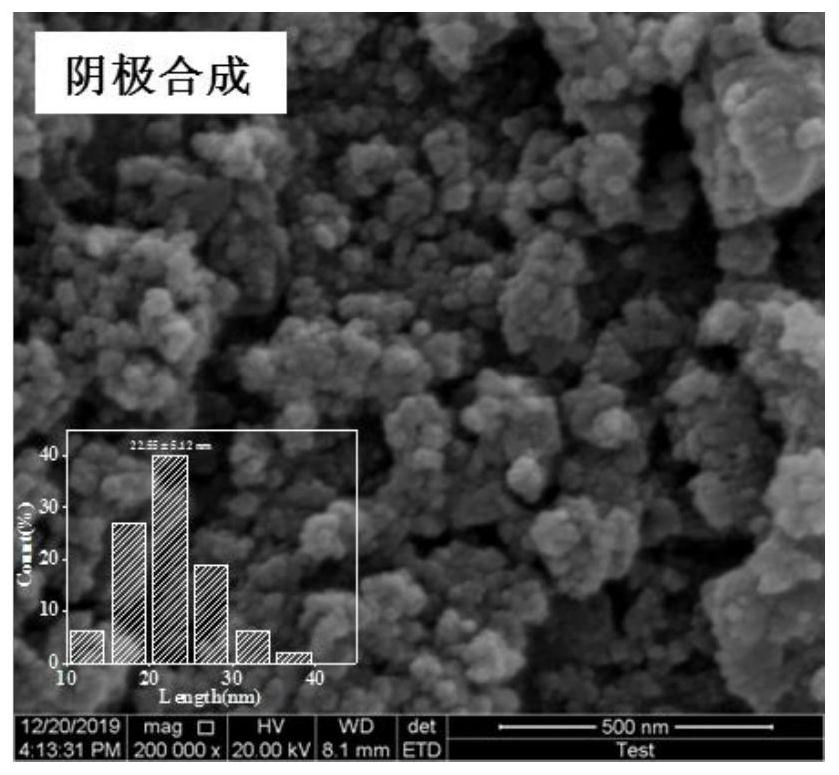 In situ synthesis of nano-sulfur-iron hybrid biofilm electrode and its preparation method and application