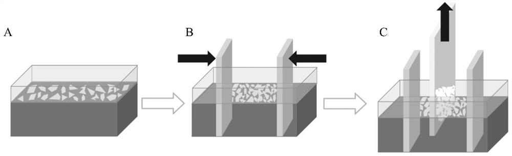 Two-dimensional material, preparation and assembly method and application of two-dimensional material in artificial nerve component