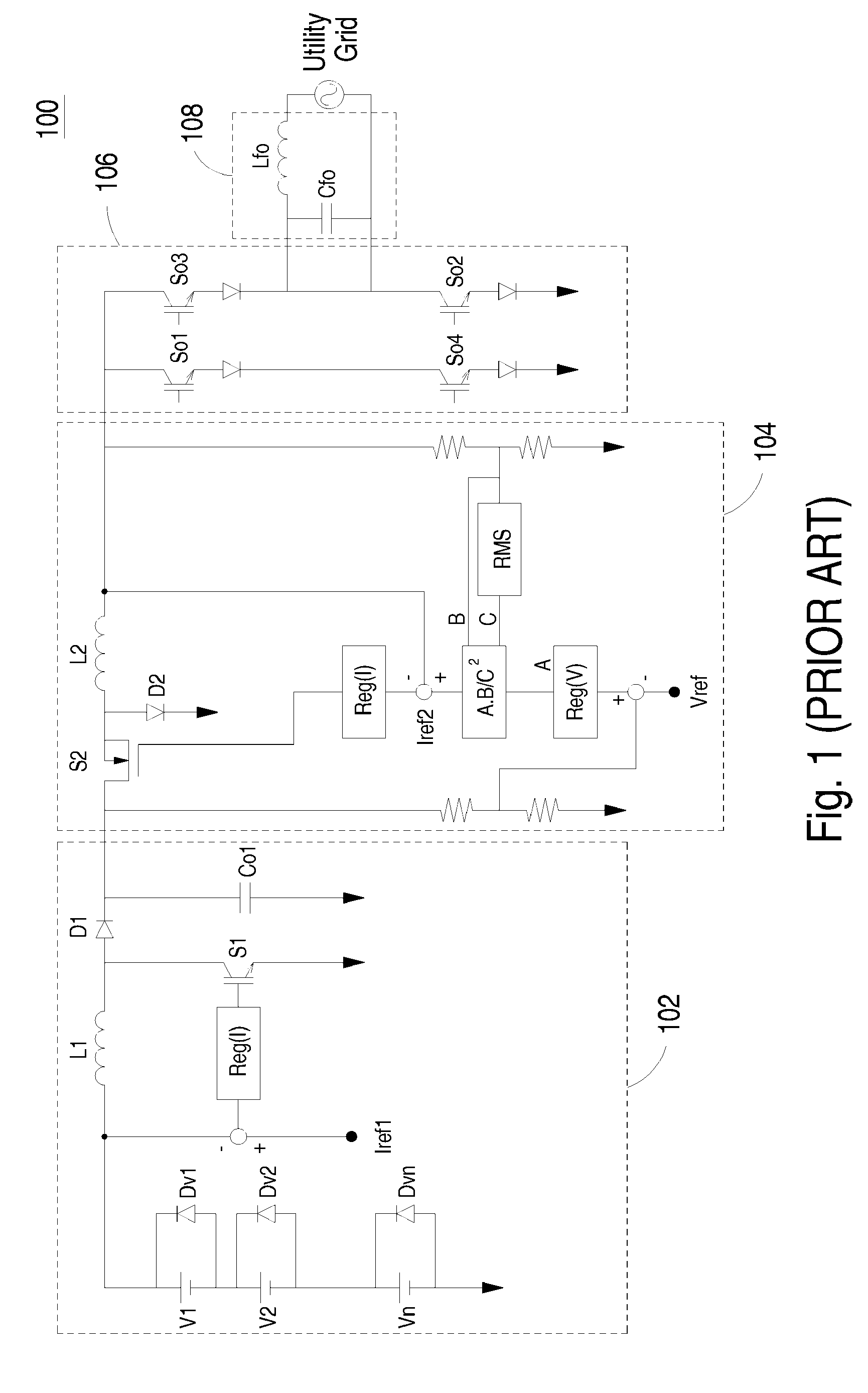 Energy recycle system for use with AC current power supply
