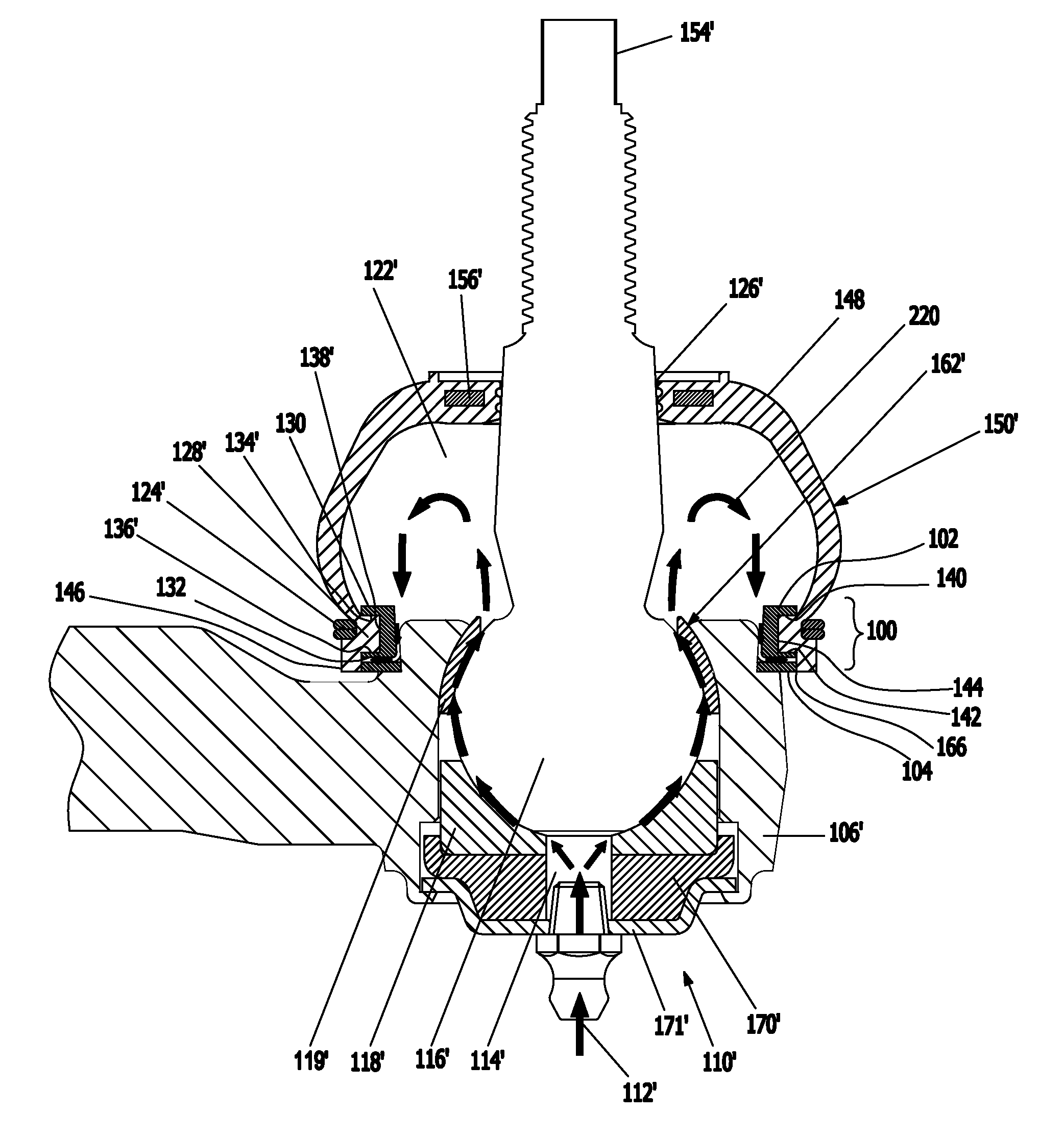 Dust Boot Assemblies and Apparatus for Providing Grease Relief for a Dust Boot