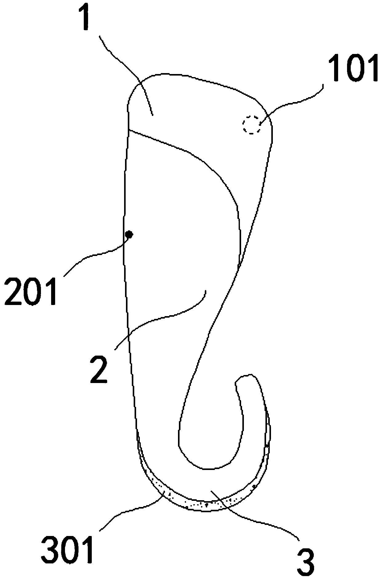 Novel orthopedic arch support for flatfeet