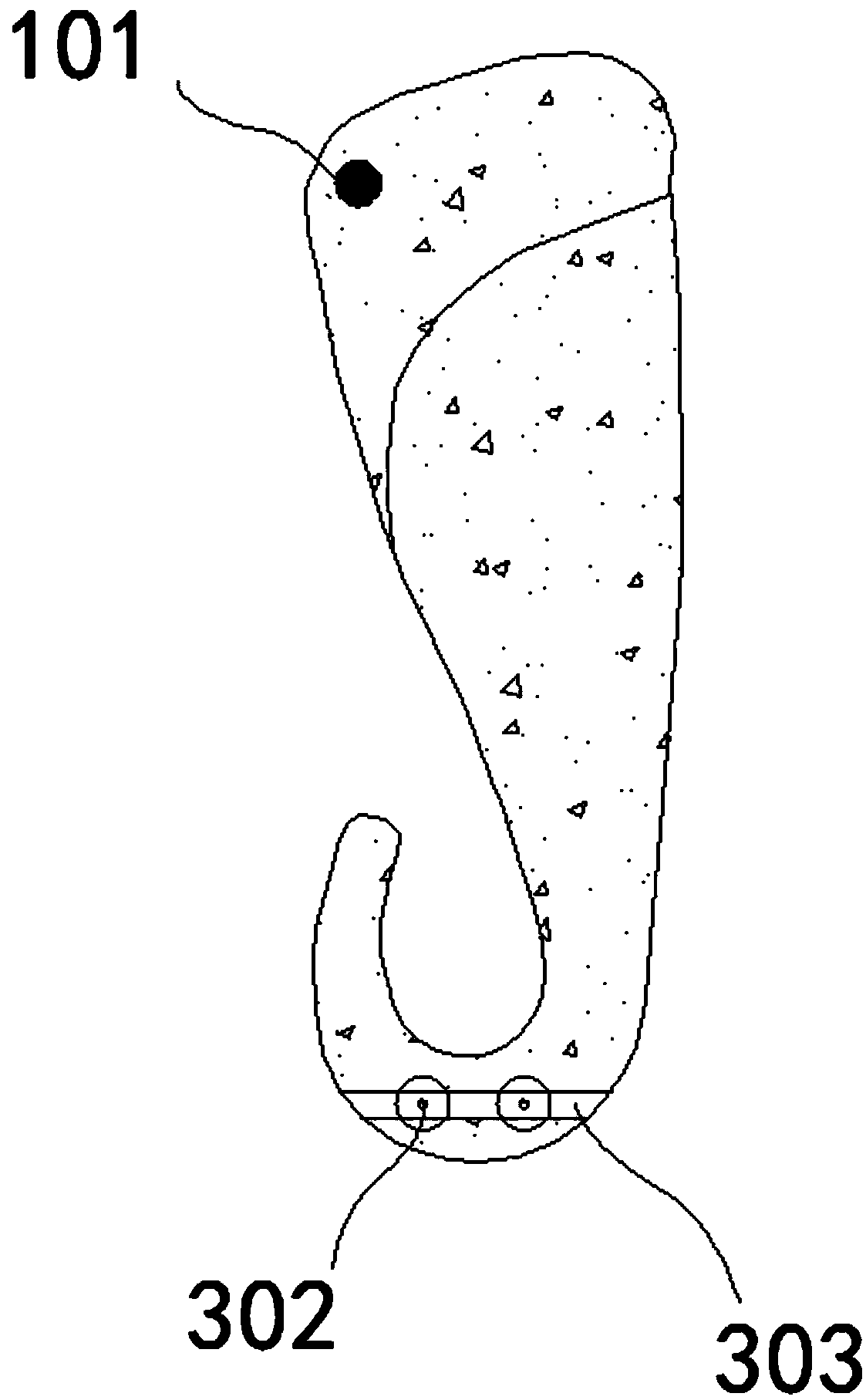 Novel orthopedic arch support for flatfeet