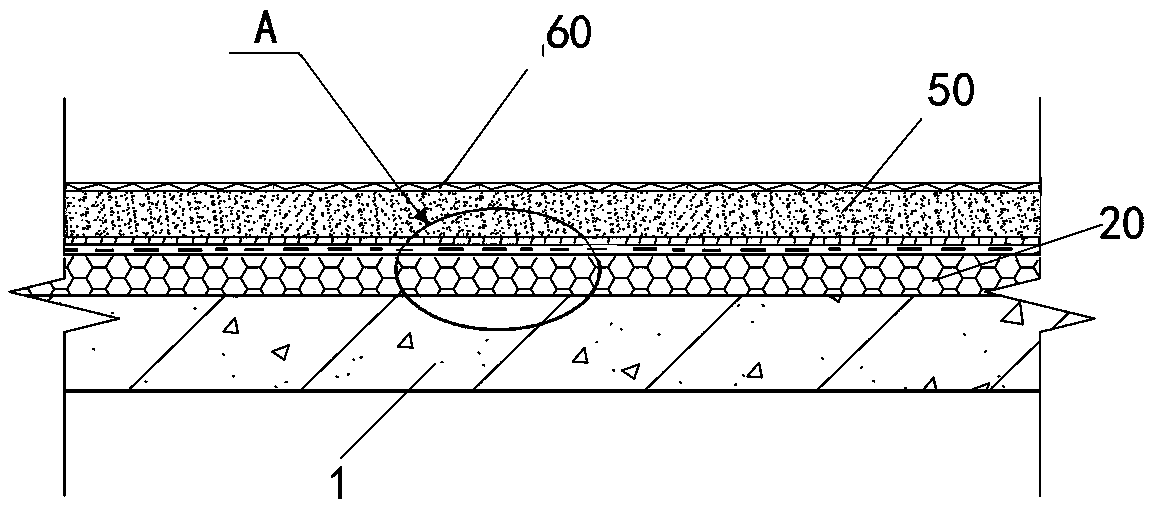 Inverted waterproof insulation roof structure and construction method thereof