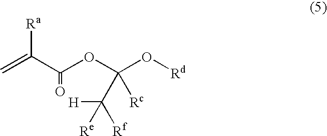 Unsaturated carboxylic acid hemicacetal ester, polymeric compound and photoresist resin composition