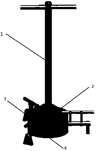 Online automatic detection device applied to displacement in steel coil transportation process