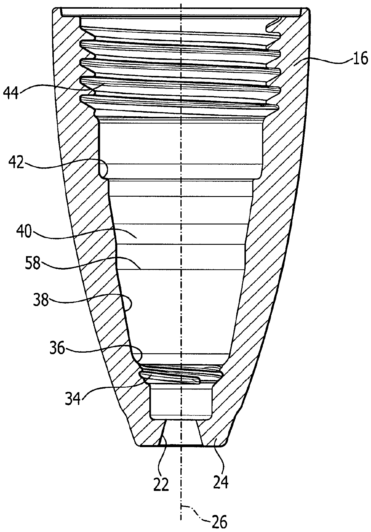 Rotary nozzles for high-pressure cleaning equipment