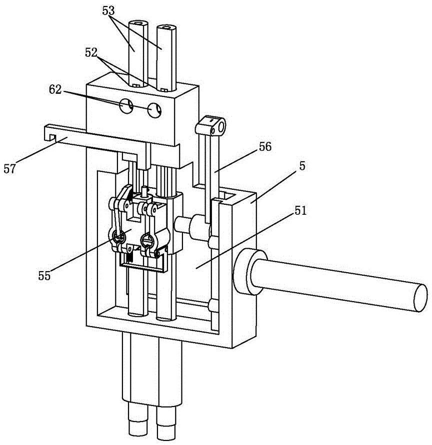 A sewing machine mop wheel device