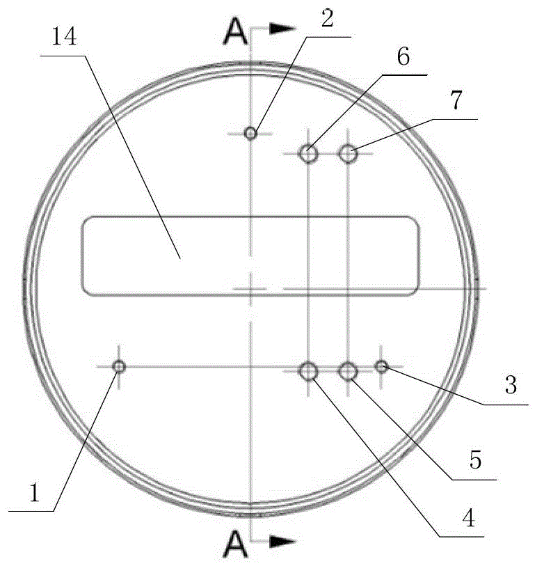 Method and device for encapsulating embedded type sensor system with self-correcting function