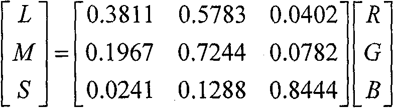 Foggy image clarity method based on adaptive clustering color transfer