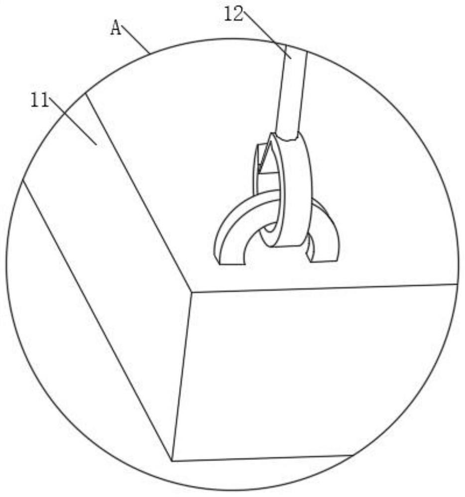 Self-wearing mechanism for breathing mask and monitoring equipment based on self-wearing mechanism