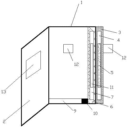 Anti-freezing switch cabinet