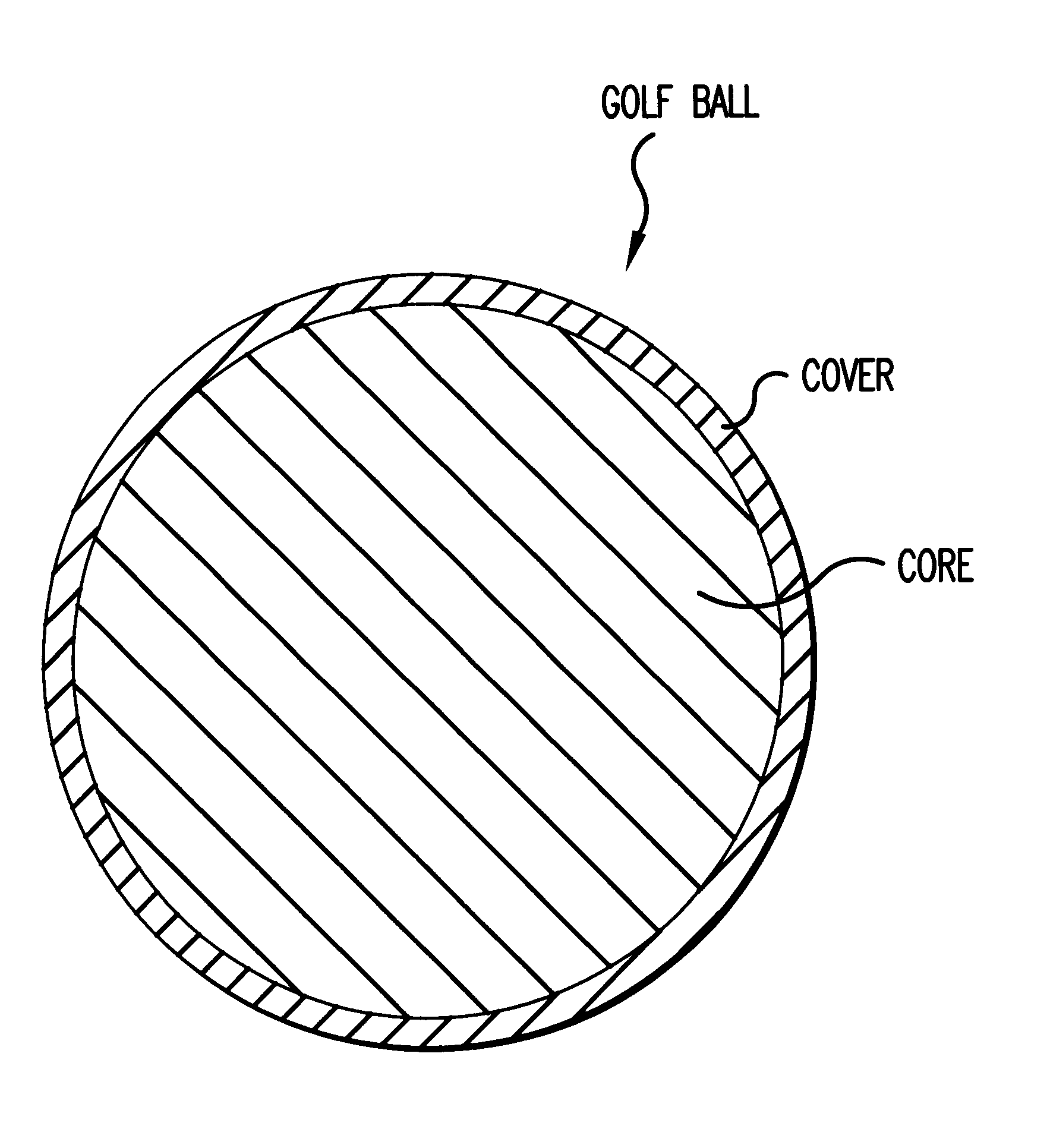 Solid golf ball