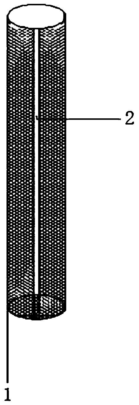 Foam nickel sand control screen pipe and manufacturing method thereof