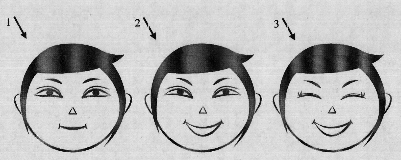 Single-photo-based human face animating method