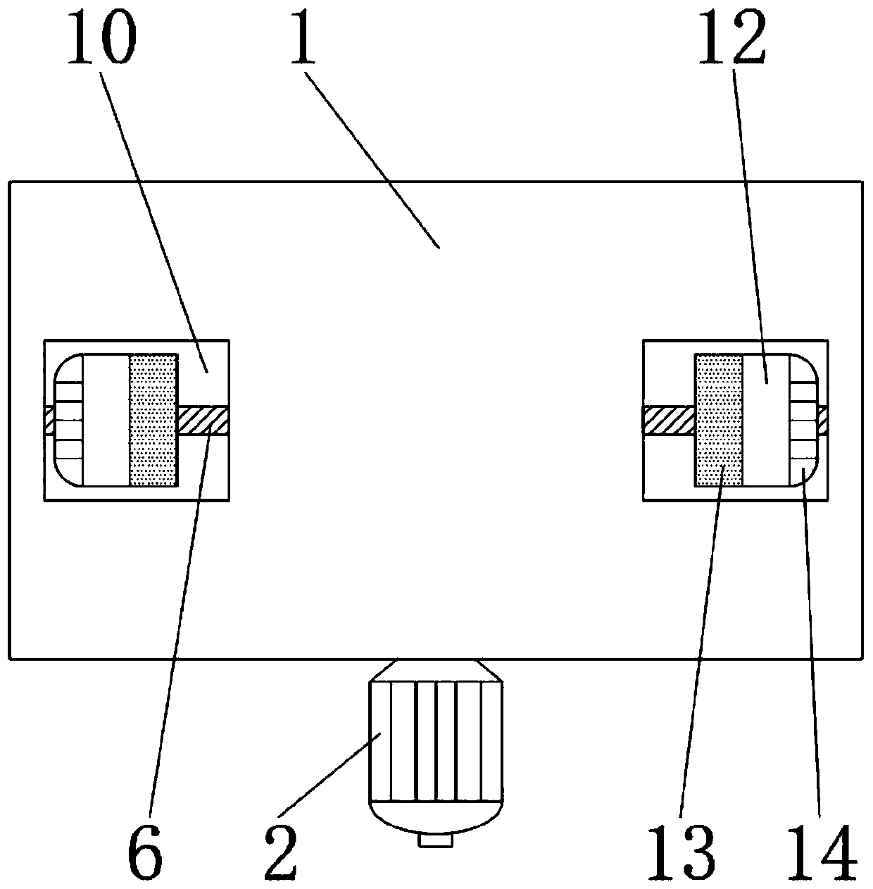 Vehicle locking structure of three-dimensional parking equipment
