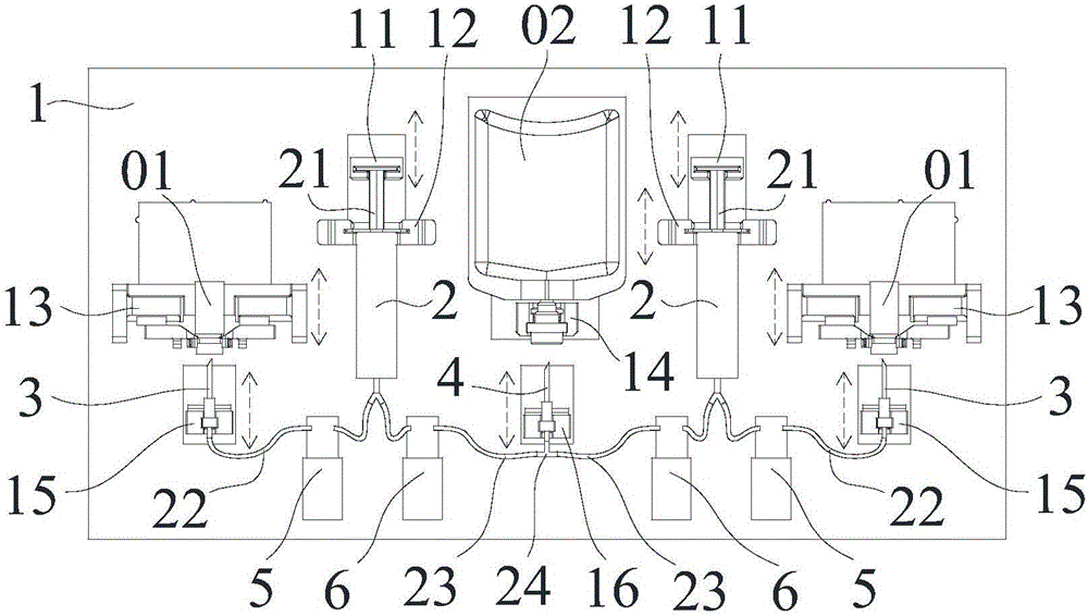 Dispensing device and dispensing method
