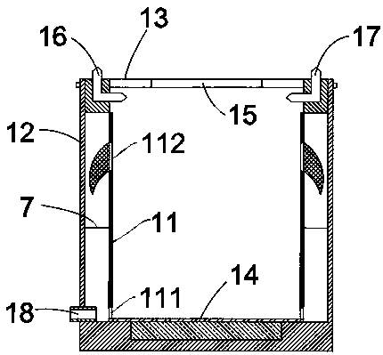 Device and method for recycling waste lead paste in waste lead-acid batteries