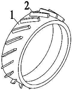 A kind of processing technology method of vortex device assembly