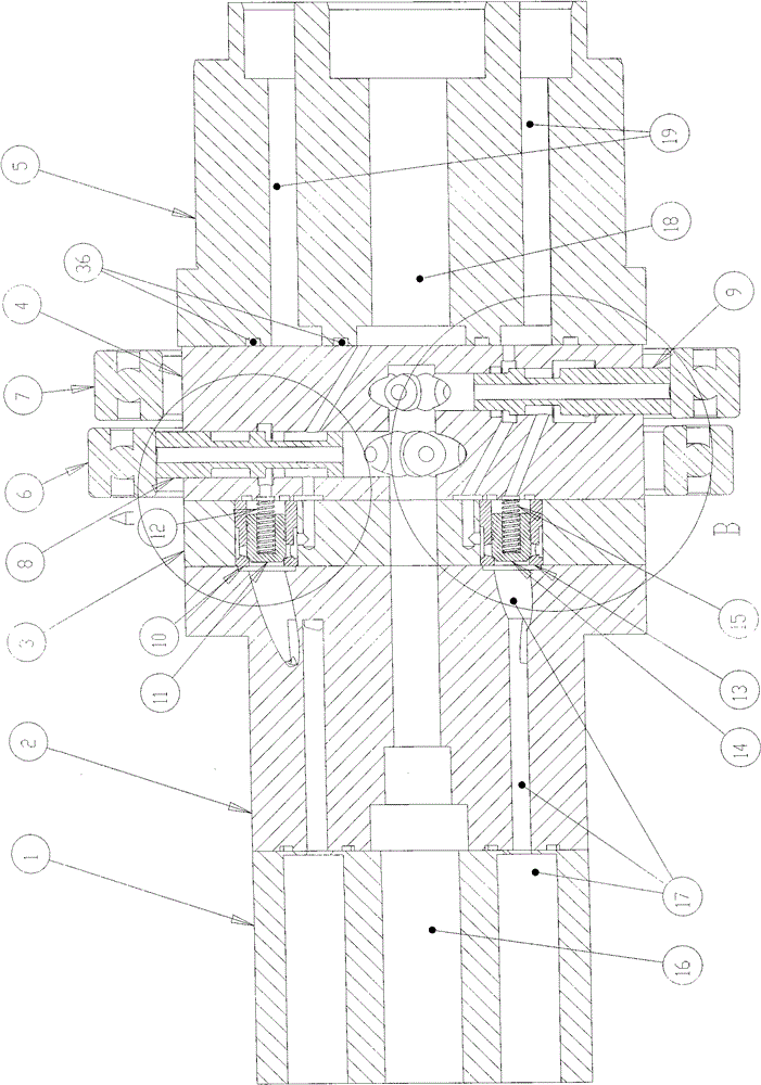 Rotary cylinder plunger hydraulic motor for independently adjusting oil absorption and discharge and torque shift method