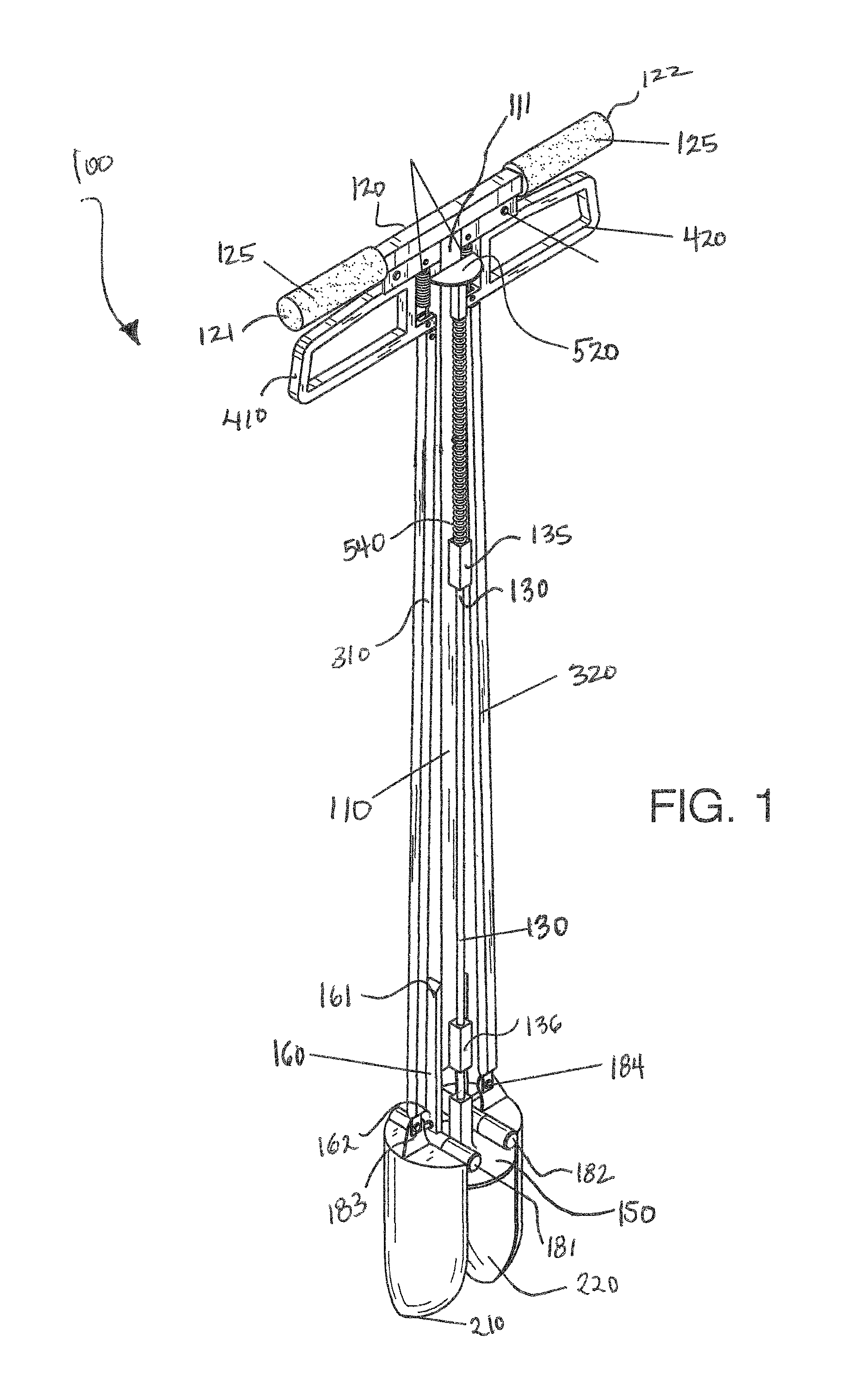 Hole digging device