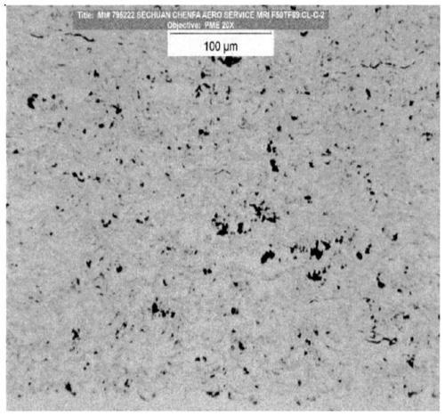 Metallographic preparation method of coating