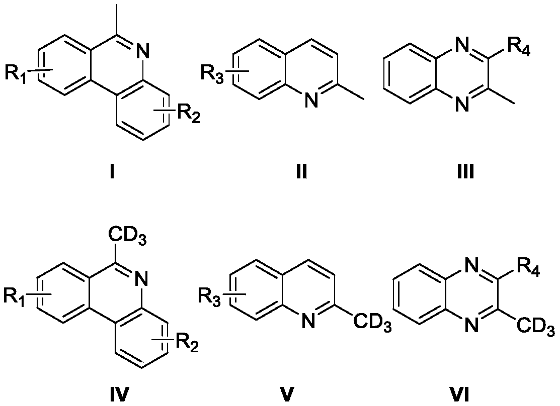 High-selectivity deuteration method of 2-methyl azacyclo compound